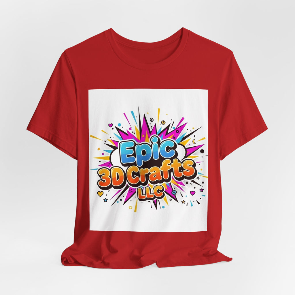 Epic 3D Crafts Logo Unisex T-Shirt