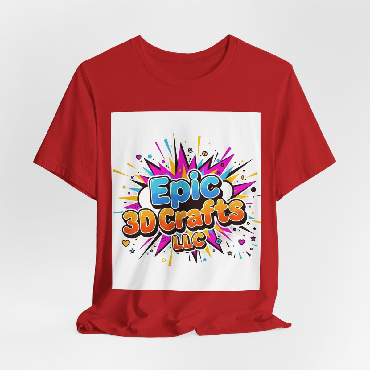 Epic 3D Crafts Logo Unisex T-Shirt