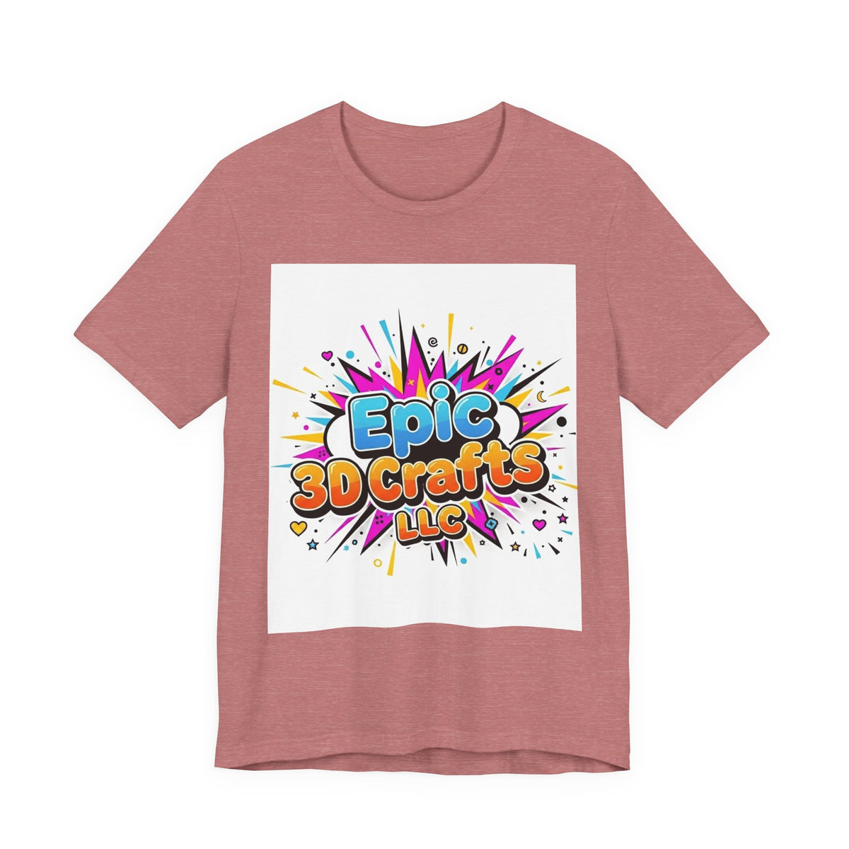 Epic 3D Crafts Logo Unisex T-Shirt