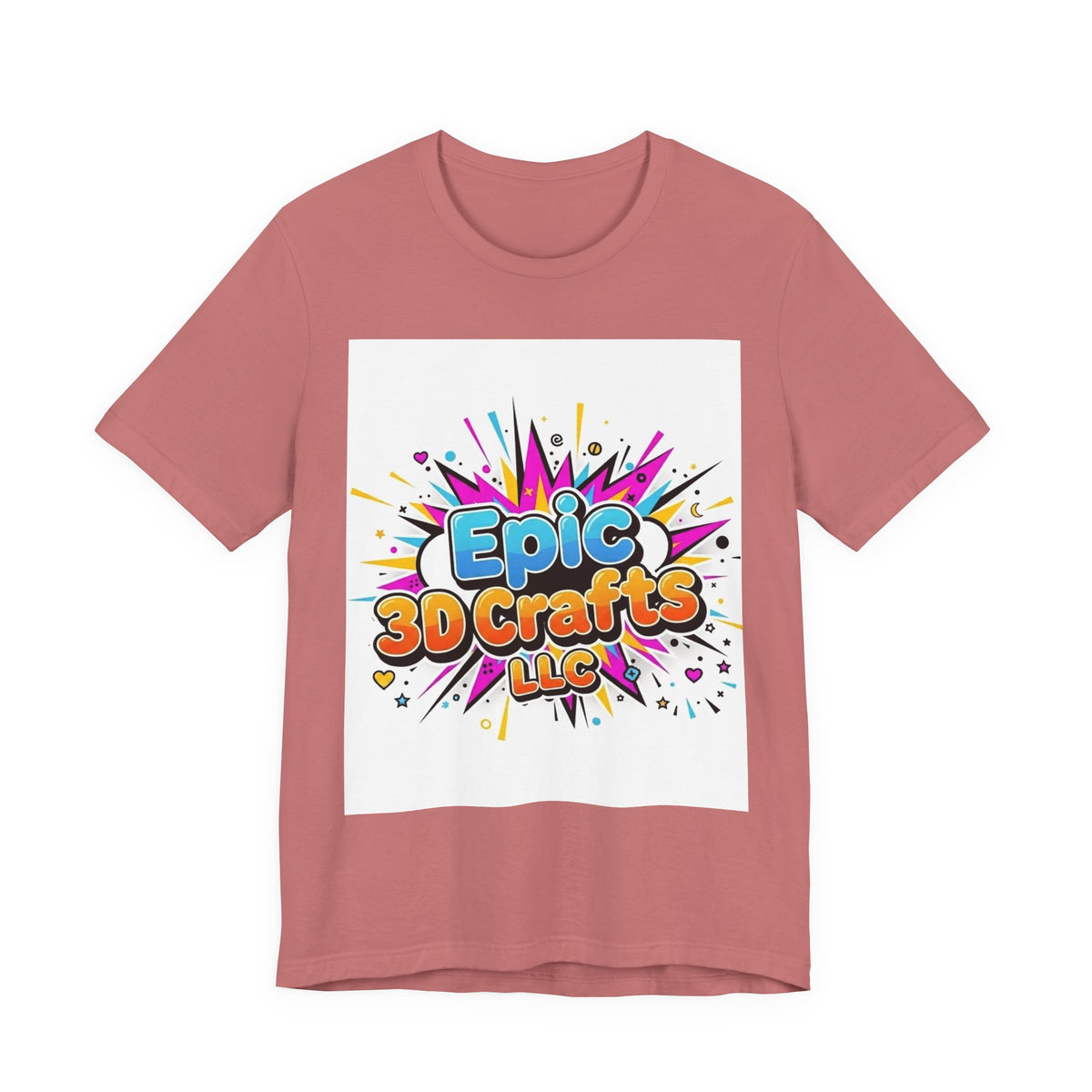 Epic 3D Crafts Logo Unisex T-Shirt
