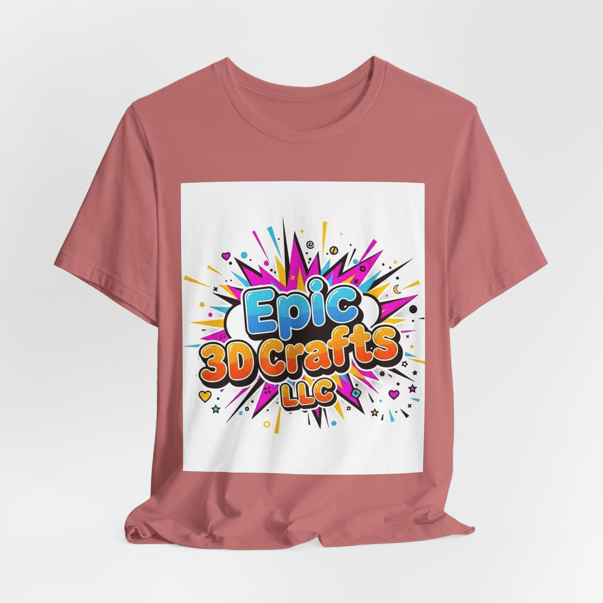 Epic 3D Crafts Logo Unisex T-Shirt