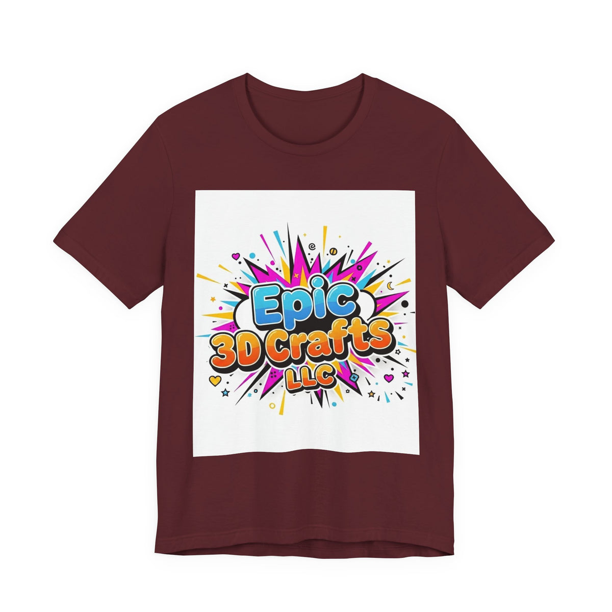 Epic 3D Crafts Logo Unisex T-Shirt
