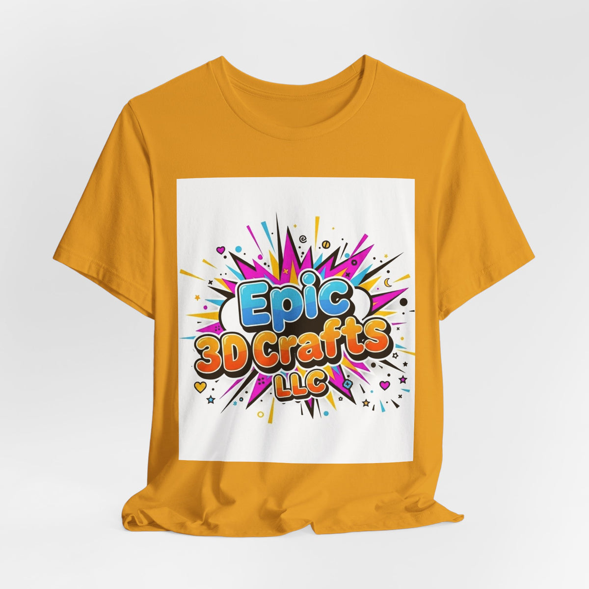 Epic 3D Crafts Logo Unisex T-Shirt