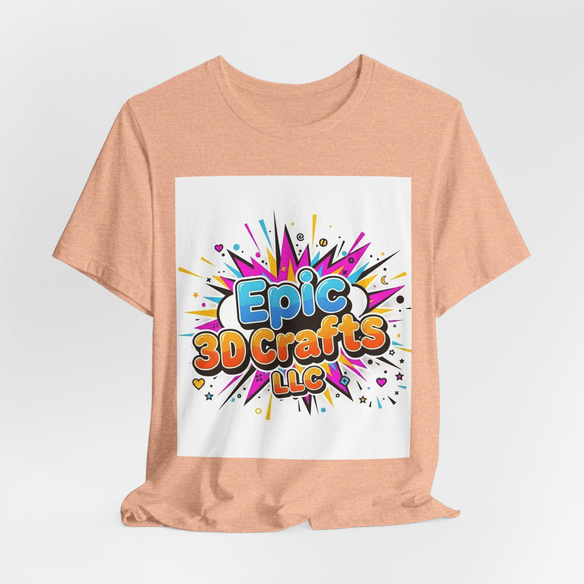 Epic 3D Crafts Logo Unisex T-Shirt