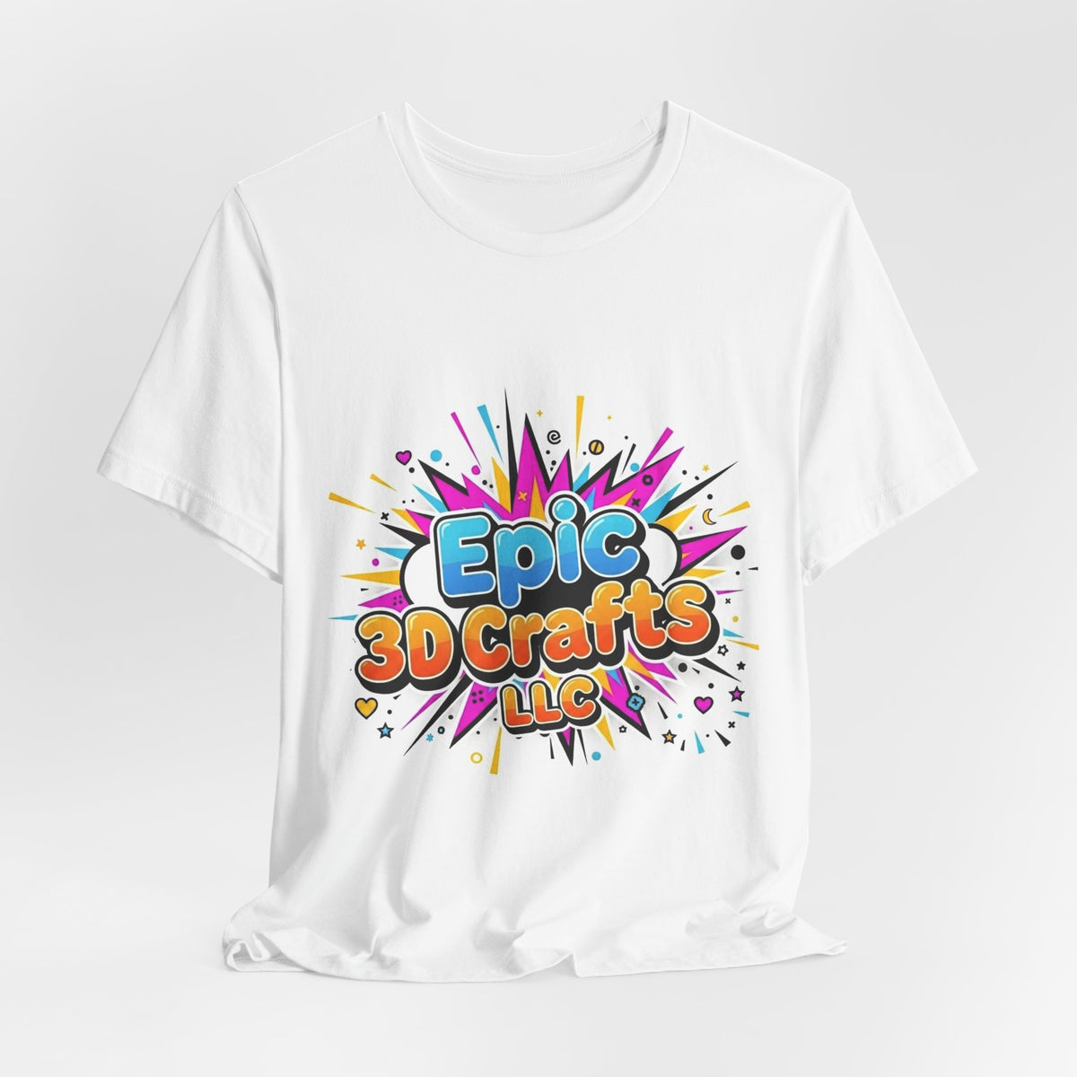 Epic 3D Crafts Logo Unisex T-Shirt