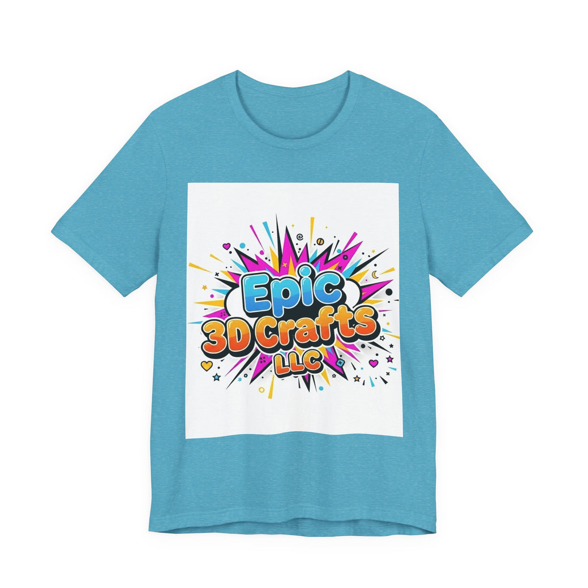 Epic 3D Crafts Logo Unisex T-Shirt