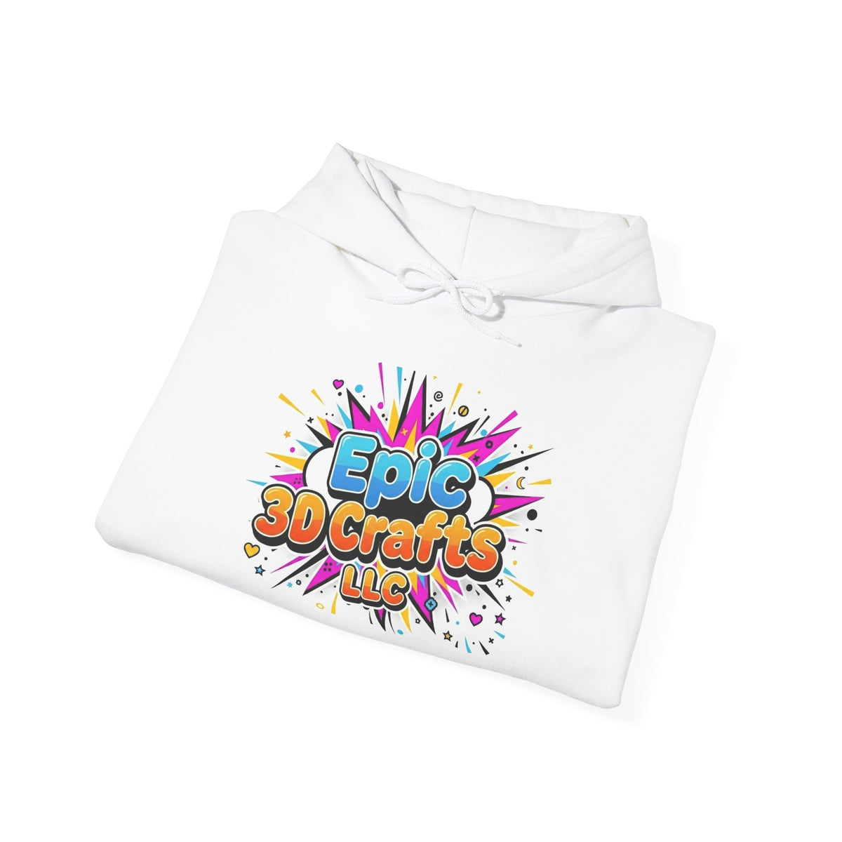Epic 3D Crafts Classic Logo Hoodie