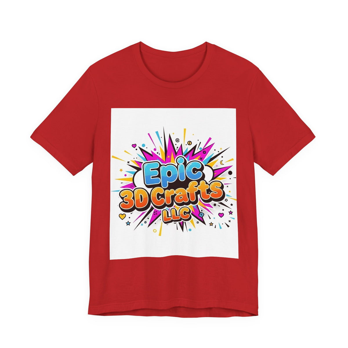 Epic 3D Crafts Logo Unisex T-Shirt