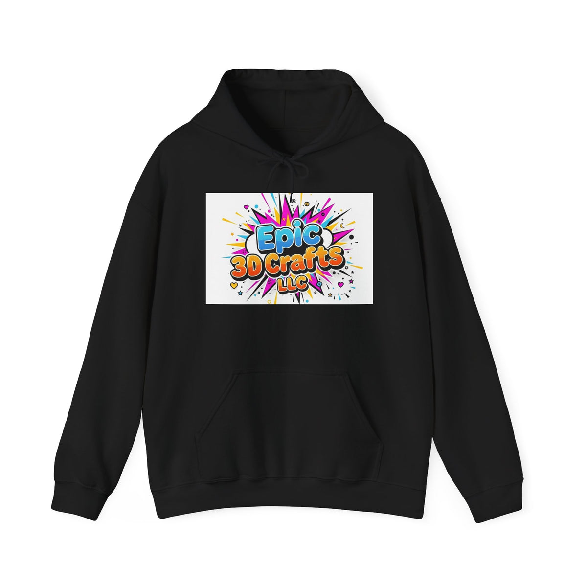 Epic 3D Crafts Classic Logo Hoodie