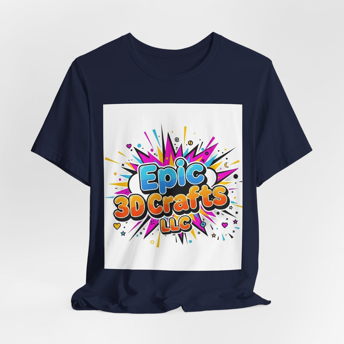 Epic 3D Crafts Logo Unisex T-Shirt