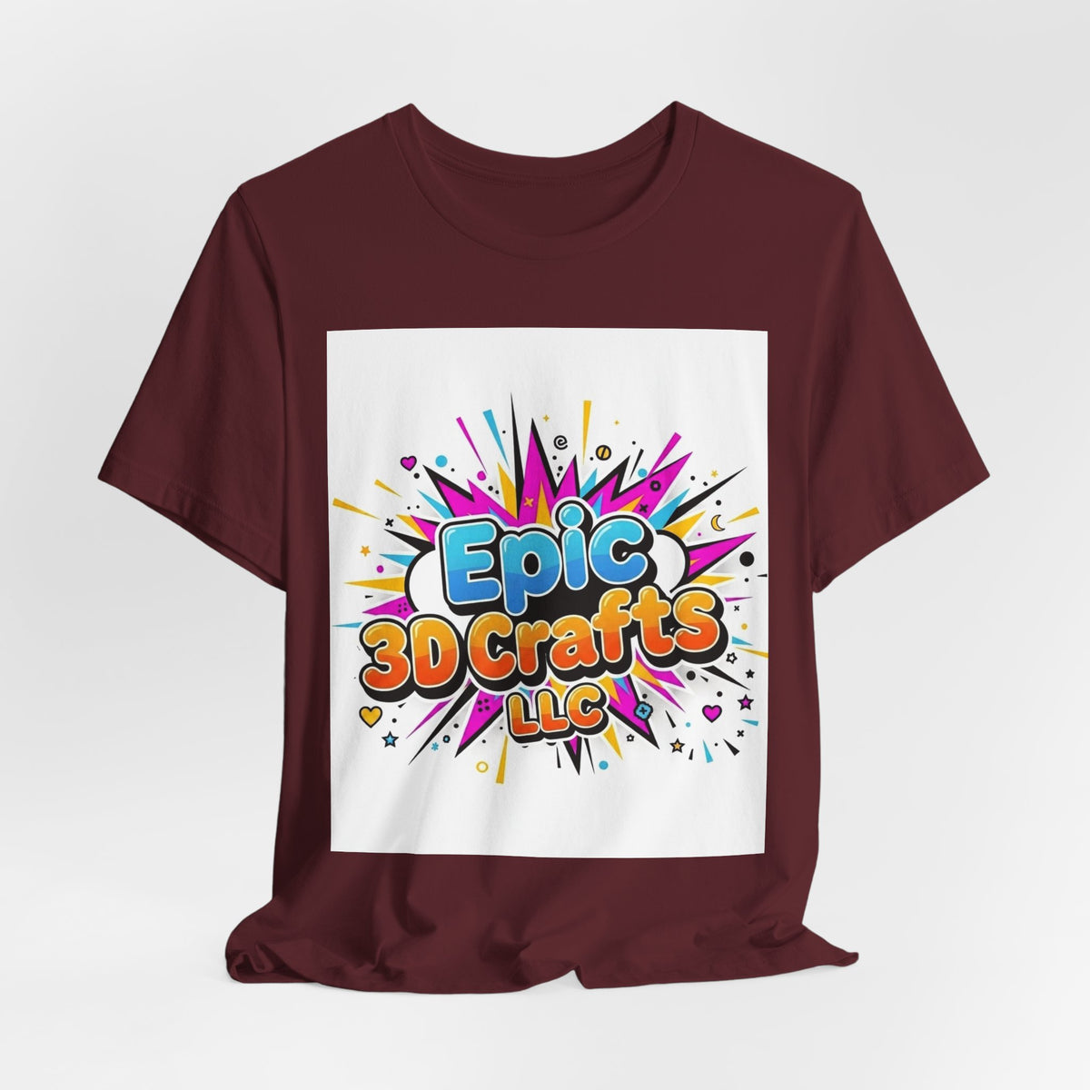 Epic 3D Crafts Logo Unisex T-Shirt