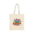 Epic 3D Crafts Logo Canvas Tote