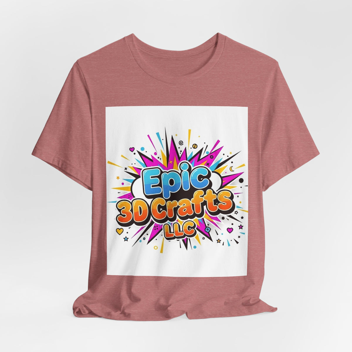 Epic 3D Crafts Logo Unisex T-Shirt