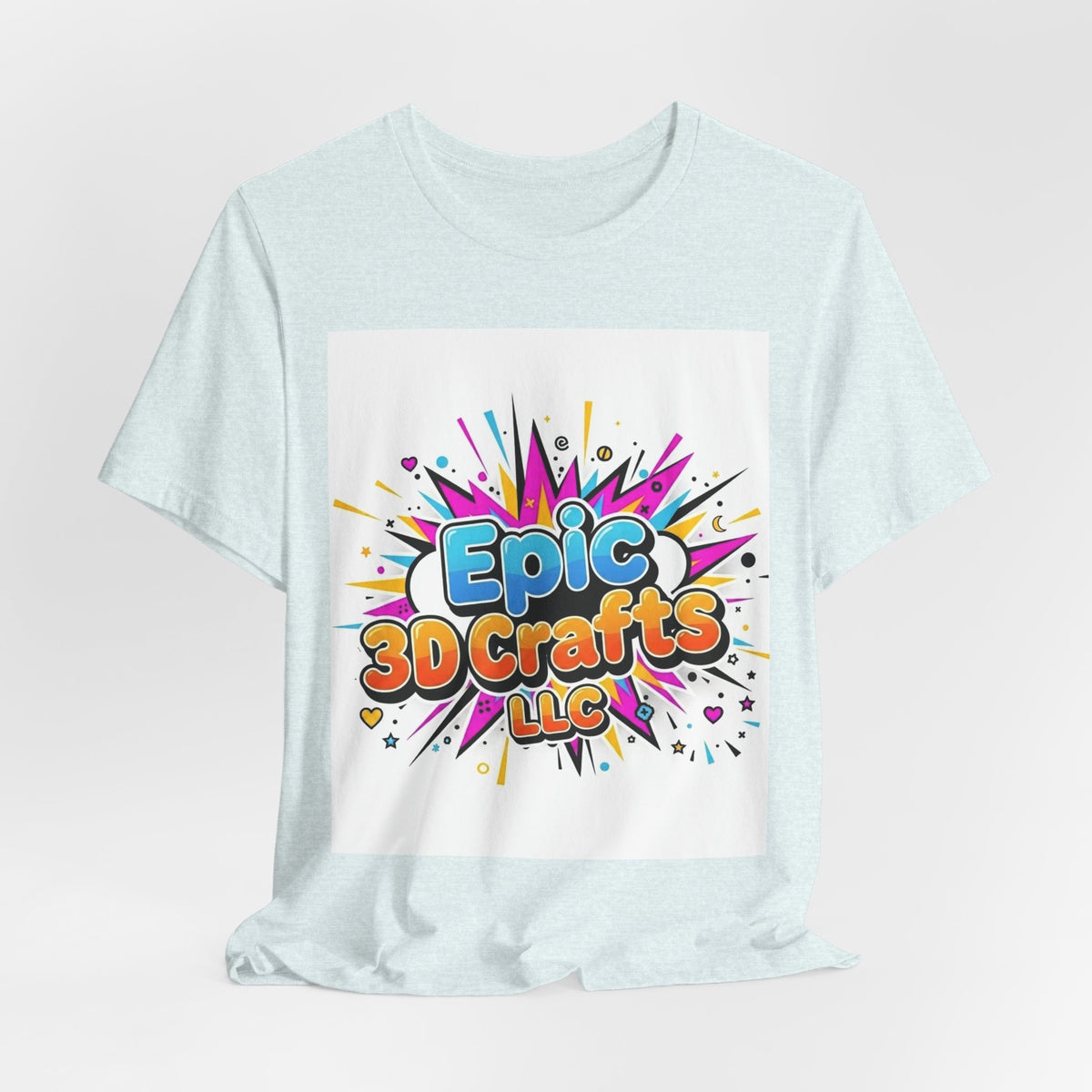 Epic 3D Crafts Logo Unisex T-Shirt