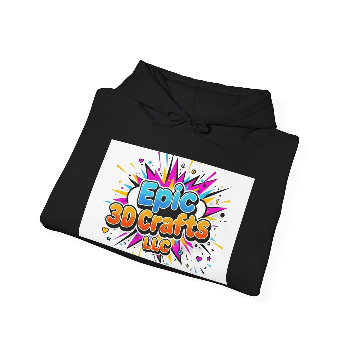 Epic 3D Crafts Classic Logo Hoodie