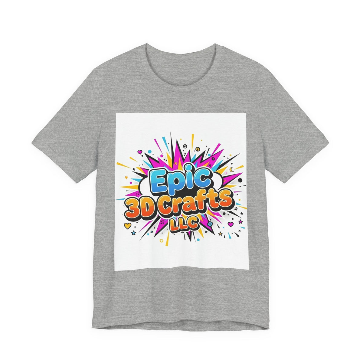 Epic 3D Crafts Logo Unisex T-Shirt